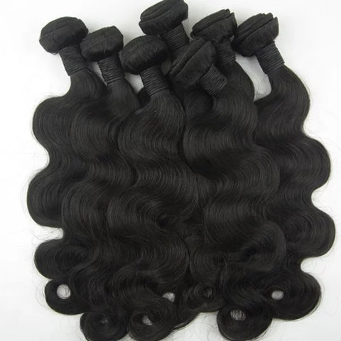 Brazilian body wavy  hair extensions must be measured by pulling the hair straight. We highly recommend ordering 2-inches longer than your desired length. - WestBlanc